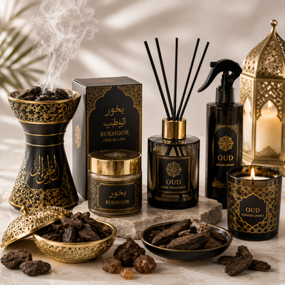 Bakhoor & Home Fragrance UAE | Oud, Incense & Diffusers